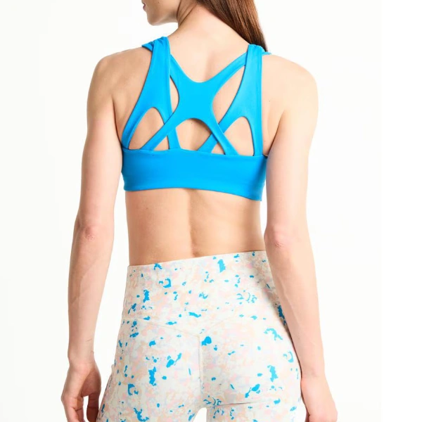 top,sujetador,deportivo,bra,bralette,top deportivo,apoyo,engranaje,azul